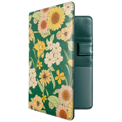 Vista 38 de CoBak Libreta para servidores de alta calidad: organizador de cartera de camarero de 5.12 x 7.91 pulgadas en piel auténtica, con 8 bolsillos