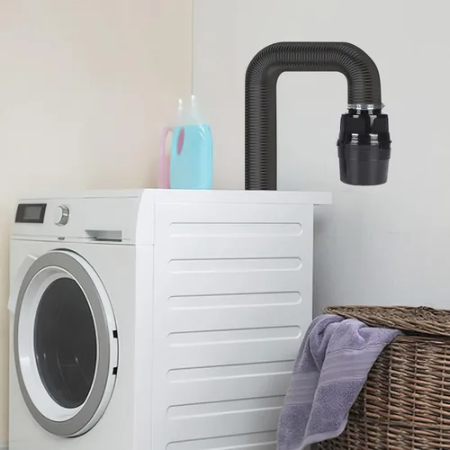 Vista 8 de Kit de ventilación para secadora interior 3 en 1 con trampa para pelusas y filtro de agua para secadora eléctrica