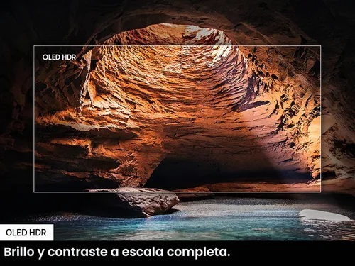 Vista 4 de Samsung - Smart TV OLED 4K de 55 pulgadas de la serie S85D HDR con Dolby Atmos, Object Tracking Sound Lite, diseño Contour, Motion Xcelerator, Real