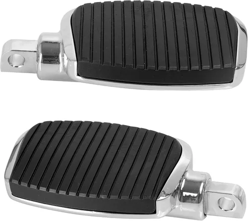 Vista 7 de Estriberas para motocicleta y pasajeros, estriberas, estriberas, estriberas, estriberas con goma antideslizante, universal para Harley Davidson Dyna
