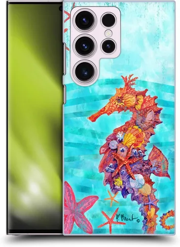 Vista 11 de Head Case Designs Funda rígida con licencia oficial de Paul Brent Agate Mermaid Coastal compatible con Samsung Galaxy S23 Ultra 5G