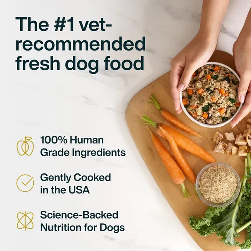 Vista 3 de JustFoodForDogs Pantry Fresh - Alimento húmedo para perros, comida completa o comida para perros, receta de comida para perros de grado humano