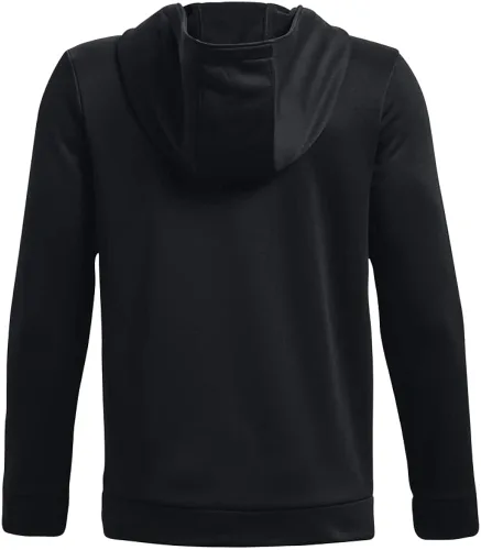 Vista 2 de Under Armour Sudadera con capucha ArmourFleece con logotipo grande para niños