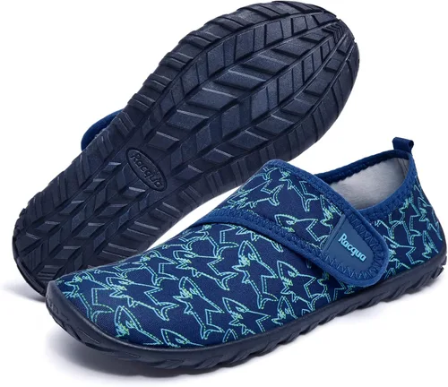 Vista 3 de Racqua Zapatos acuáticos para niños y niñas, de secado rápido, para natación, deportes, piscina, zapatos acuáticos (niños pequeñosniños grandes)