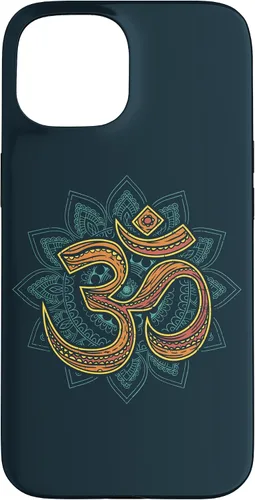 Vista 6 de Funda con diseño de mandala espiritual Om para iPhone 17
