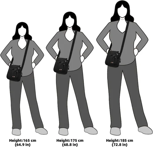 Vista 8 de KL928 Bolsa de mensajero para hombre Bolso cruzado de hombro, bolsa de viaje para hombre, bolso casual para trabajo y negocios