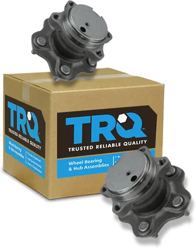 Vista 133 de TRQ Juego de 2 rodamientos de rueda delantera y conjunto de cubo compatible con Tesla 3 2020 Y 2018-2019 para Tesla 3 2020 Tesla Y AWD 2018-2019