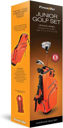 Vista 10 de PowerBilt juego de palos de golf junior para niños