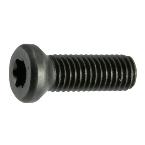 Vista 8 de Tornillos para pistola de cabeza ovalada Black Oxide Star Drive Weaver - 10 piezas (6-40 x 1/4" T-10 Torx)