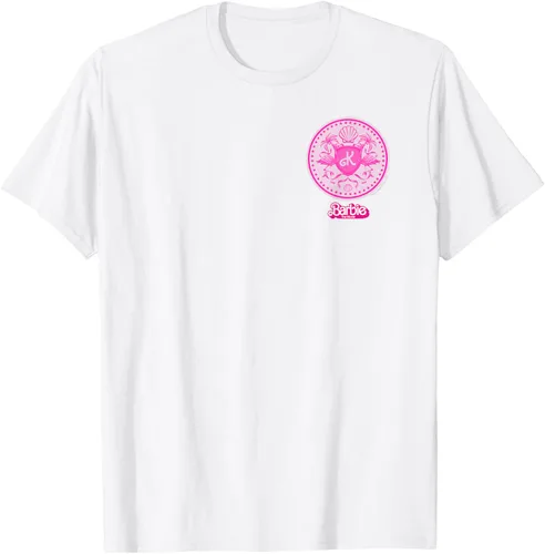 Vista 21 de Barbie The Movie - Camiseta con insignia de Ken Flamingo, Negro