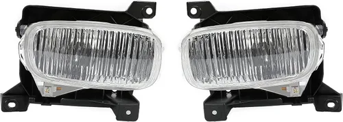 Vista 2 de HECASA Par de luces antiniebla compatibles con Toyota Tundra 2000-2006 de repuesto para 812100C010 812200C010 TO2593102 TO2592102 sin bombillas sin
