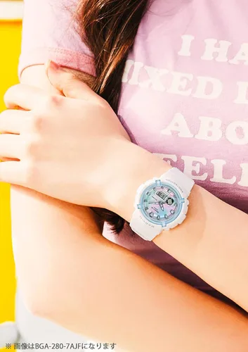 Vista 4 de Casio Reloj Baby-G importación de Japón BGA-280-4A3JF Verde
