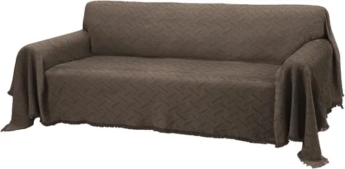 Vista 9 de RHF - Funda de sofá de diseños geométricos, para sofá de 3 cojines, ideal para sala de estar y como protectores de sofá para perros