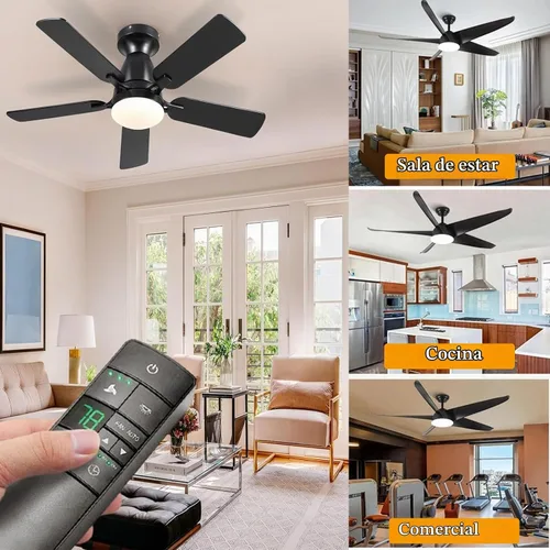 Vista 7 de Reemplazo de control remoto del ventilador de techo HD3 para decoración del hogar de Hampton Bay