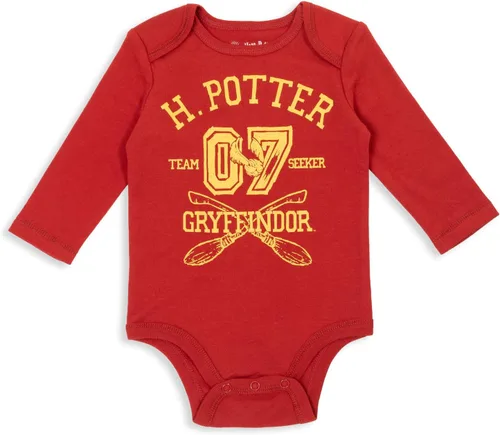 Vista 3 de Harry Potter Paquete de 3 mamelucos para bebés recién nacidos a bebés