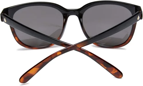 Vista 4 de Volcom Gafas de sol de jardín - Lado oscuro brillantegris