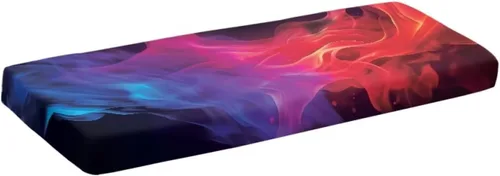 Vista 9 de Cubierta antipolvo para teclado de piano de llama, cubierta protectora de teclado de música elástica para pianos eléctricos digitales