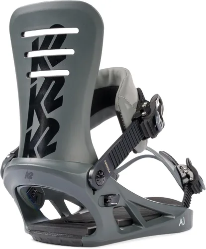 Vista 7 de K2 Formula - Fijaciones de snowboard para hombre, flexible sensible, soporte estable, control fiable, para todo tipo de montaña, estilo libre Negro