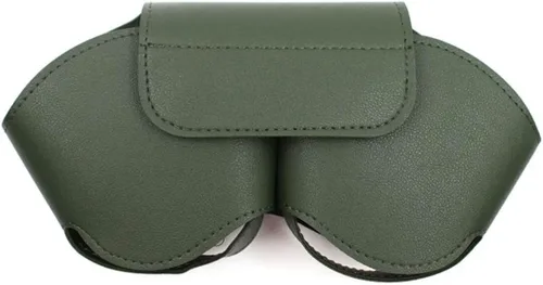 Vista 12 de Funda de viaje portátil para Apple AirPod Max, color negro Cuero vegano duradero, funda de transporte