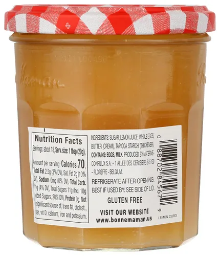 Vista 3 de Bonne Maman Paquete variado de verano (conservas de piña y maracuyá, conservas de mango-melocotón, cuajada de limón), paquete de 3