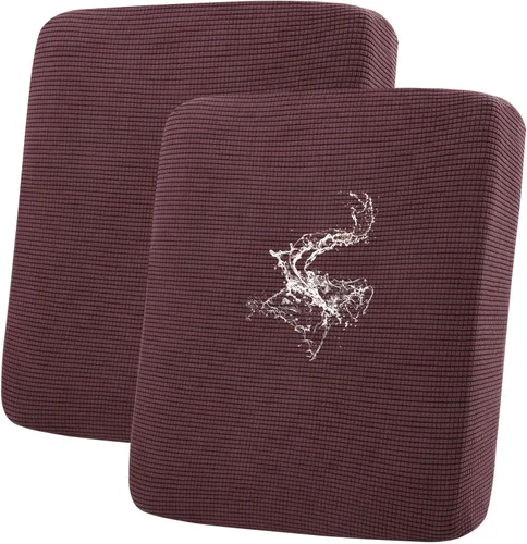 Vista 53 de Fundas impermeables para sofá seccional, fundas de cojín antideslizantes para sofá Ajuste seccional en forma de L, tela jacquard elástica, parte
