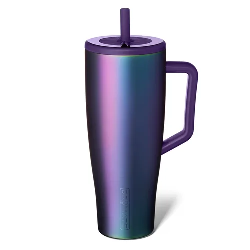 Vista 50 de BrüMate Era Vaso Térmico de 20 oz con Asa y Pajilla Vaso Térmico Aislante 100% A Prueba de Fugas con Tapa y Pajilla Hecho de Acero Inoxidable