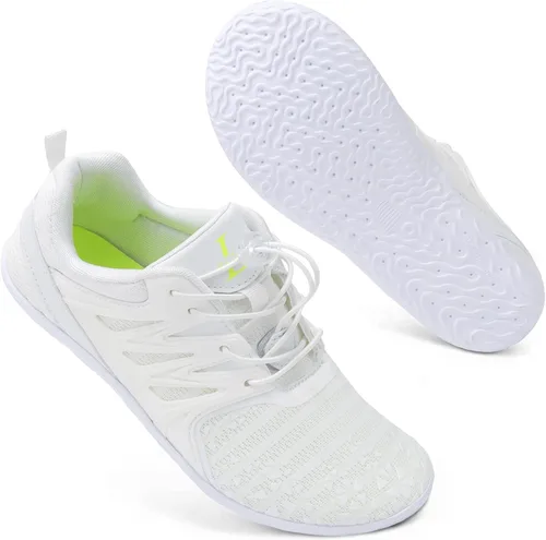 Vista 8 de L-RUN Zapatos de agua para hombre y mujer, zapatos de agua descalzos para senderismo, secado rápido, calcetines acuáticos para natación, buceo