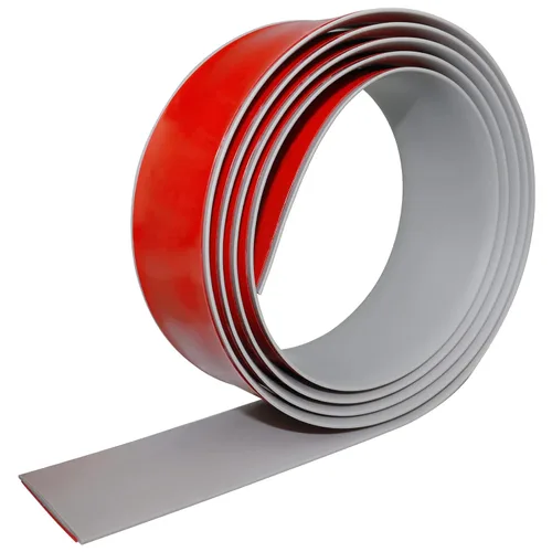Vista 8 de FONUNO - Tira de transición de piso de vinilo autoadhesiva Peel and Stick Transition Strips for Doorway Vinyl Floor Divider Strip, Pure