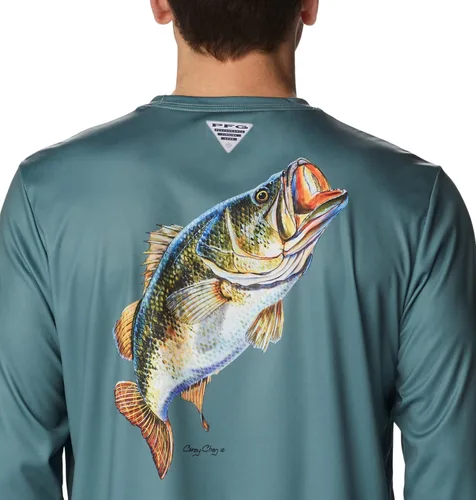 Vista 5 de Columbia Terminal Tackle PFG Carey Chen de manga larga para hombre