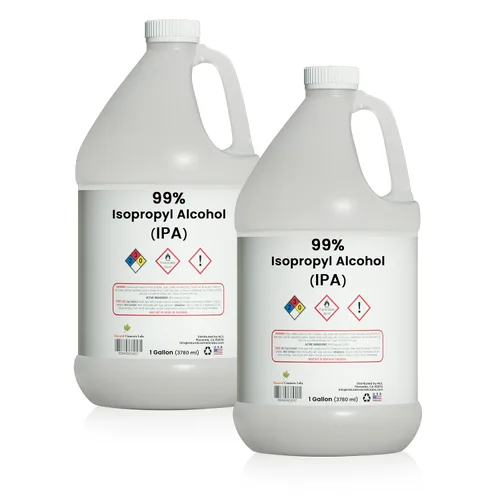 Vista 4 de Alcohol isopropílico al 99% (IPA), fabricado en Estados Unidos, 127.8 fl oz/galón