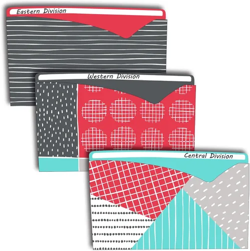 Vista 7 de C-Line Archivadores para escritura, Bold Basics, 1" Exp., 6/Pack (63550)
