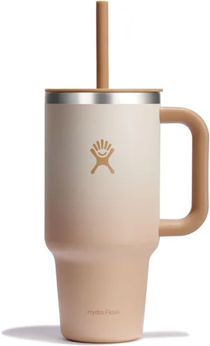Vista 6 de Hydro Flask All Around - Vaso de viaje de 32 onzas, color morado degradado (Bayberry Ombre)