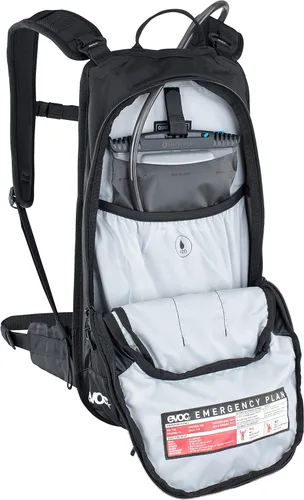 Vista 4 de EVOC Mochila de hidratación Etapa 6, Negro -, Negro