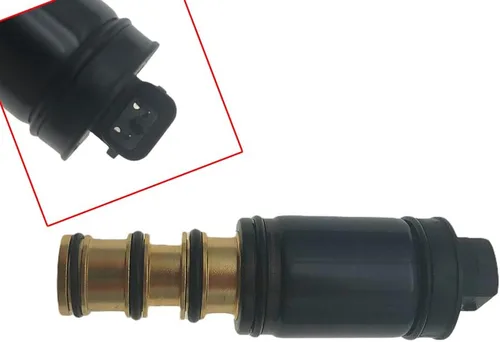 Vista 3 de Generic Válvula de control electrónico del compresor para Denso 5SE09C 5SE12C 5SEU09C 6SEU16C, apto para motor Yaris de 1.5 litros