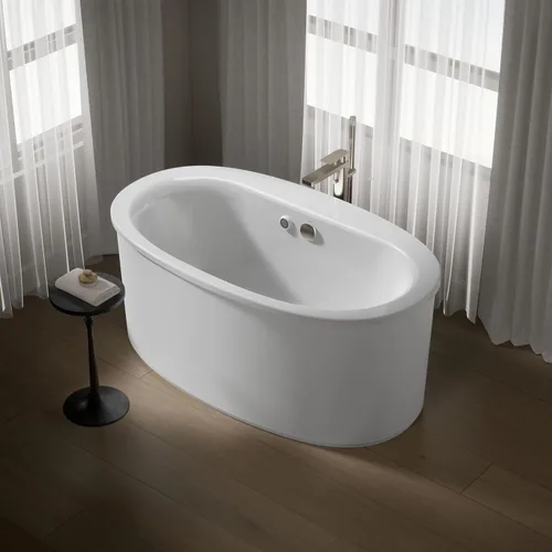 Vista 2 de KOHLER 24001-W1-0 Bañera Sunstruck, color blanco