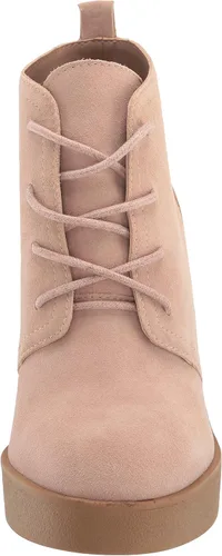Vista 2 de Jessica Simpson Women's Mesila Sherpa Lace Up Wedge Ankle Bootie