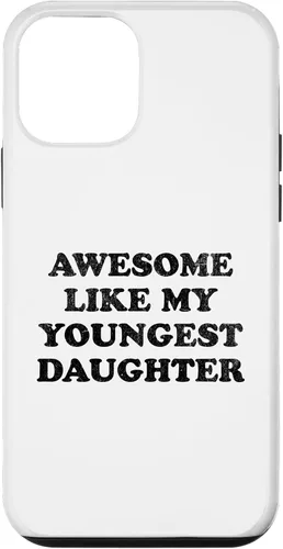 Vista 16 de Awesome Like My Youngest Daughter Funny for Mom Dad Parent Case for iPhone 16