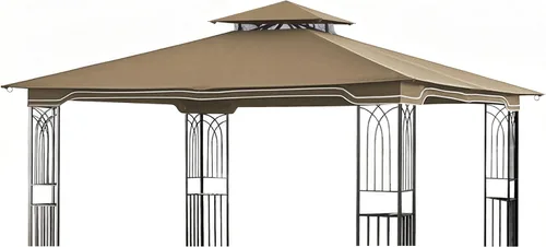 Vista 16 de SCOCANOPY Toldo de Repuesto para Cenador para Cenador de Patio Regency II de 10 x 12 pies, Modelo L-GZ798PST,A101004104,A101004105,(Verde Bosque)