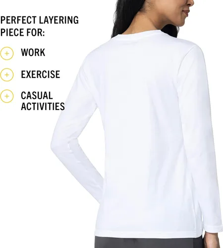 Vista 4 de Carhartt Camiseta con cuello redondo y bolsillo para mujer