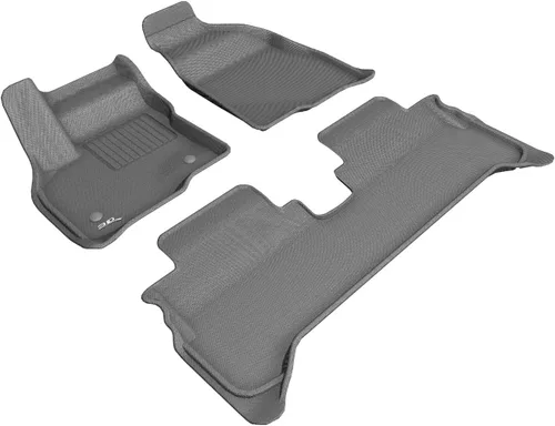 Vista 10 de 3D MAXpider Tapete de piso de ajuste personalizado Kagu (negro) Compatible con Chevrolet Bolt EV/Bolt EUV 2017-2023 - Fila delantera Trasero