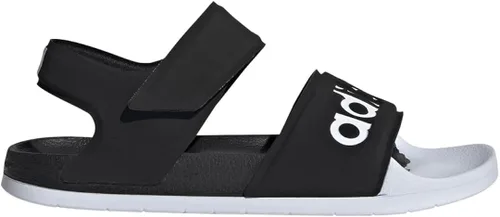 Vista 6 de adidas Sandalia Adilette unisex para adultos, NegroBlanco