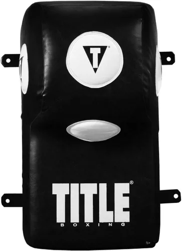Vista 2 de TITLE Boxing Bolsa de entrenamiento de amenaza de montaje en pared - Bolsa de corte superior, saco de boxeo en ángulo