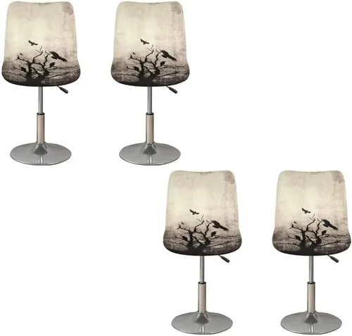 Vista 192 de American Eagle - Juego de 2 fundas para taburetes de bar para sillas de comedor, impermeables, antideslizantes, tamaño universal