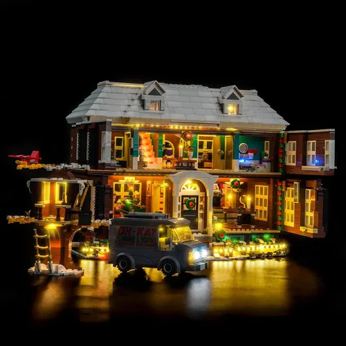 Vista 6 de VONADO Kit de luces LED compatible con el juego de Lego solo en casa, iluminación de bricolaje (sin modelo Lego, solo luces)