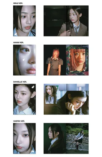 Vista 5 de NEWJEANS OMG 1st Winter Single Album ( MESSAGE CARD Ver. - MINJI ) K-POP SEALED