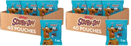 Vista 9 de Kellogg's SCOOBY-DOO! - Bocadillos horneados de galletas Graham, aperitivos para el almuerzo, chocolate (40 bolsas)