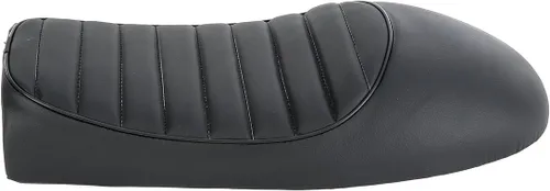Vista 4 de Green-L Universal Black Hump Vintage Cafe Racer Funda de sillín para Honda Negro