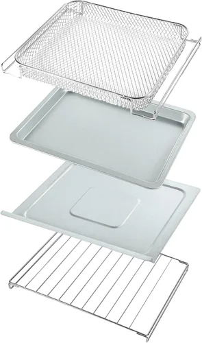 Vista 6 de Kalorik Horno tostador con freidora de aire digital de 22 cuartos de galón, acero inoxidable (AFO 52352 SS)