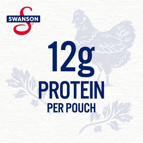 Vista 4 de Swanson Pollo Blanco en Trozos Ahumado con Hickory para Barbacoa Totalmente Cocido, Bolsa de 2.6 oz (Paquete de 12)