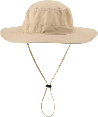 Vista 2 de Home Prefer Sombrero para sol para el aire libre con protección UV, secado rápido, unisex con solapa para proteger el cuello